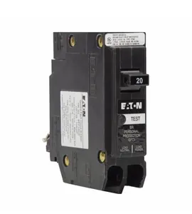 Eaton BR BRP120GF 20A Single-Pole 120V GFCI Circuit Breaker