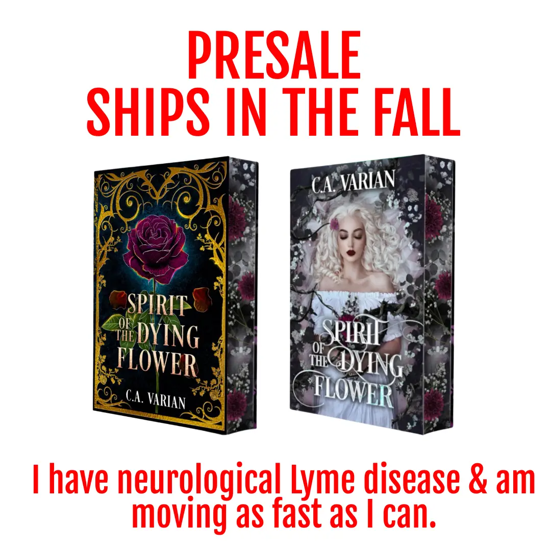 Spirit of the Dying Flower Special Edition Hardback-PLEASE READ BEFORE ORDERING – THIS IS A PRESALE ITEM