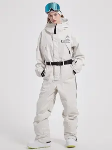 Women's Classic 2L Snow Jumpsuit for Skiing Snowboarding High Waisted