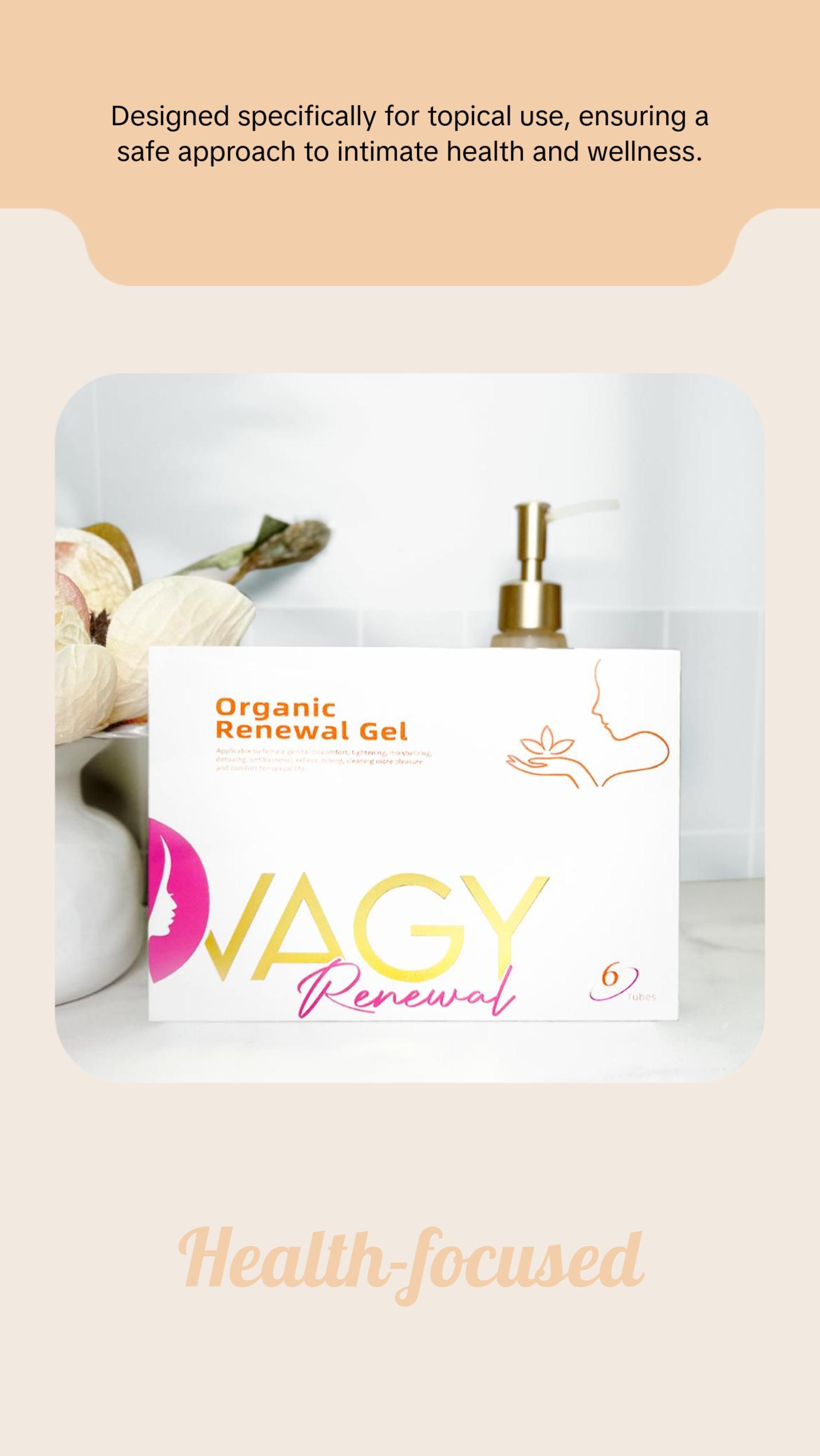 Organic Renewal Gel Pack of 6 Comfort Aloe