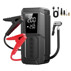 Car Air Pump Car Emergency Starter Power Bank Integrated Machine Battery Ignition Starter Air Pump