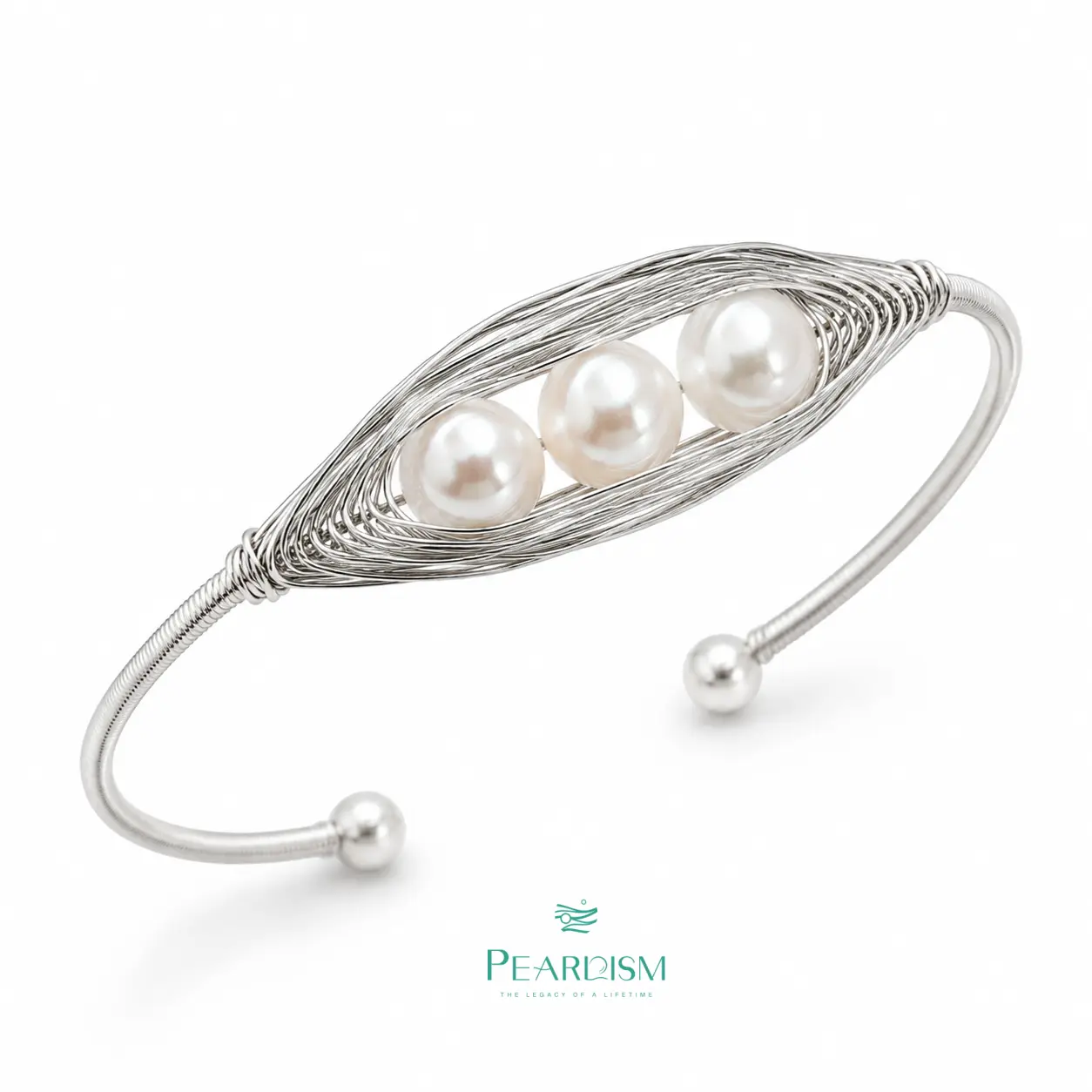 【Jewelry03】Freshwater Pearl Bangle Freshwater Pearl