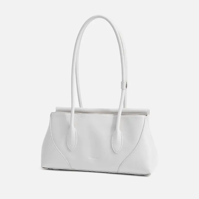 TUSCAN'S New Lambskin Bag — Minimalist Everyday Carry — Structured Top-Handle Handbag with Top Handle