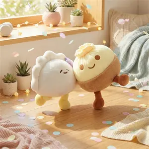 Plush Dumpling Toy, Unique Home Decor, Car Interior Decoration, Soft Cuddly Gift, Birthday Gift, Thanksgiving Gift, Christmas Gift for Boys Girls, Valentine's Day Gift