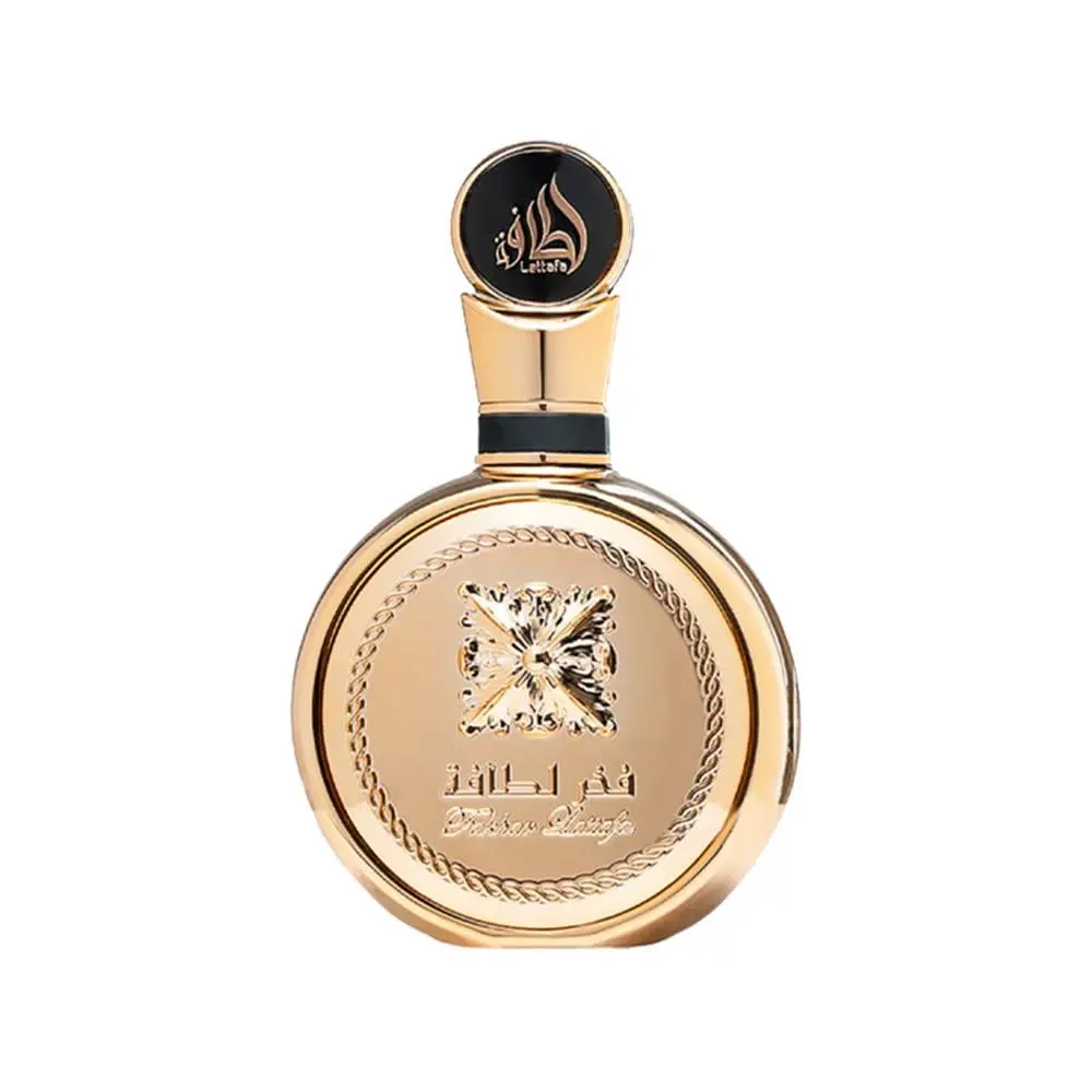 Lattafa Fakhar Gold Eau De Parfum Unisex — Grapefruit, Pink Pepper, Cardamom, 3.4 oz (100 ml) | artemisia, grapefruit perfume, solar notes, pink pepper perfume, tuberose, grapefruit pink pepper, pink pepper cardamom, cardamom artemisia, cardamom perfume