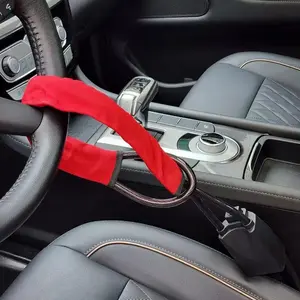 CAIRNCALL Car Steering Wheel Lock with key, Anti-theft Car Steering Wheel Lock with Key, Seat Belt Lock with 3 Keys for Auto/Truck/SUV/Van