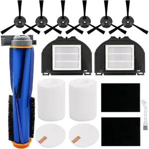 RV2310AE Replacement Parts for Shark AV2310AE RV2310AE RV2320S UR2350AE RV2300S Matrix Robot Vacuum Cleaner 1 Main Brush Roller 2 Sets  Filters 2 Filters 6 Side Brushes (Not For RV2300)