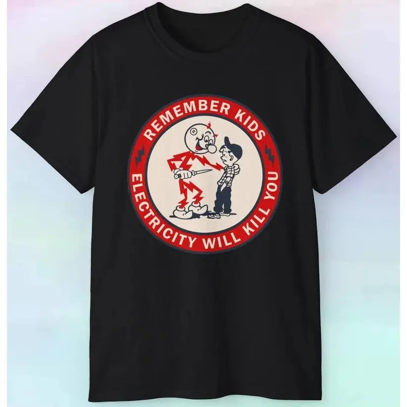Men's Round Neck T-Shirt with Colorful Cartoon Print, Soft Casual Short-Sleeve Unisex Top, Ideal Gift, Colorful Cartoon Men's Short-Sleeve T-Shirts