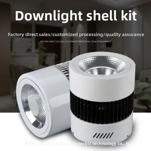 Cross Border New COB Surface Mounted Downlight 50W 100W 200W Wholesale Factory Dimmable