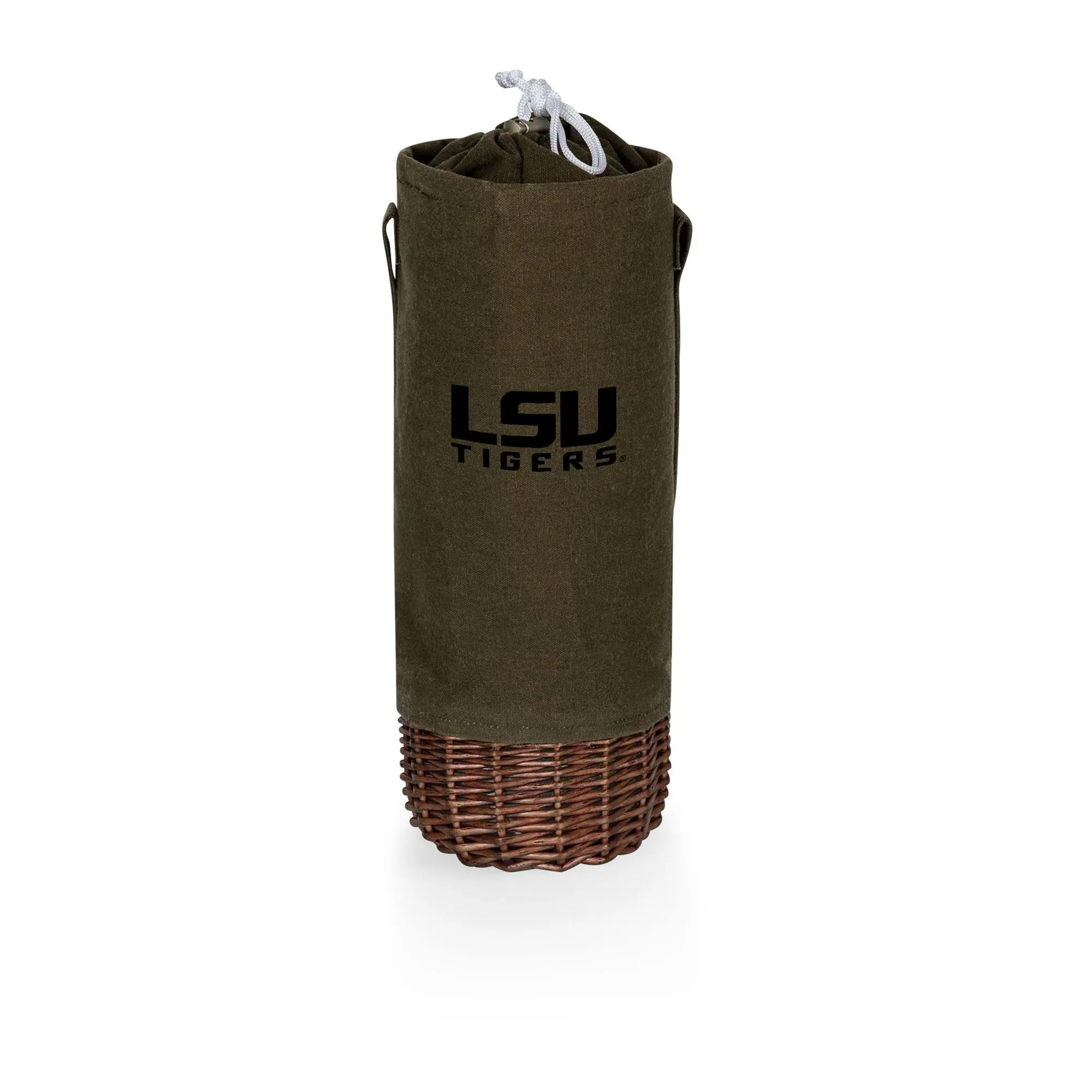 Picnic Time NCAA Malbec Insulated Wine Bottle Basket