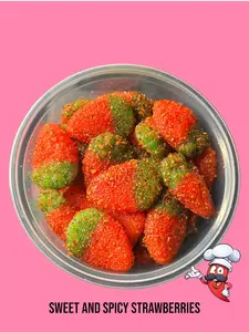 Chentes Sweet N Spicy Strawberries