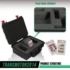 Graded Card Storage Box Heavy Duty Case Slab Holder & Protector Weatherproof