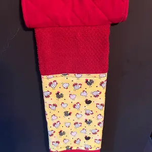 Chicken Hanging Kitchen Towel Oven Mitt Pot Holder