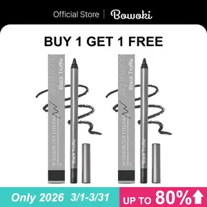 Buy 1 get 1 free Longwear Eyeliner - Lightweight Waterproof Vegan Cruelty-Free 24 Hour TruGlide Technology Ultra-Creamy Soft-Glide Application