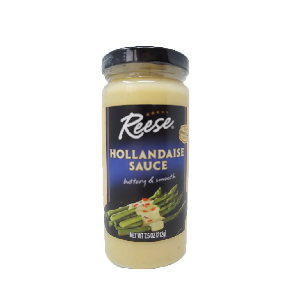 Reese Gourmet Hollandaise Sauce – Perfect for Eggs, Veggies & More, 7.5 fl oz