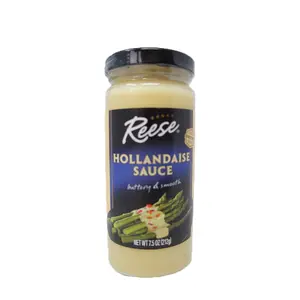 Reese Gourmet Hollandaise Sauce – Perfect for Eggs, Veggies & More, 7.5 fl oz