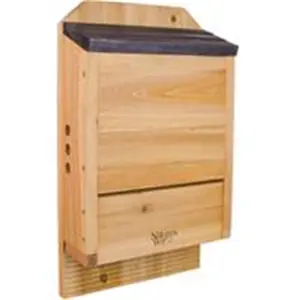 212 MAIN Cedar Series 3-Chamber Bat House, Nature's Way Bird Products Line