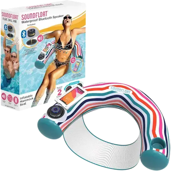 SoundFloat Water Hammock with Phone Pouch