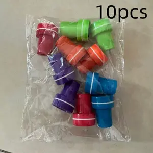 10pcs Animal Stamp Set, Colorful Plastic Stamps for Card Making, Christmas Holiday Party Gifts, Teacher Supplies, Birthday Presents