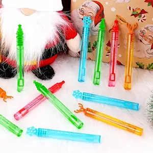 10pcs Outdoor Bubble Sticks, Fun Bubble Blowing Sticks, 4 Mixed Styles, Ideal for Christmas, Weddings, Parties, Outdoor Celebrations