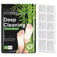 Bamboo Vinegar Ginger Powder Foot Pads-(5 Packs)*1