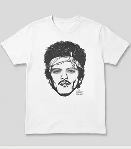 Bruno "The Romantic" Tour T-SHIRT Black 1 , Mars 2026 Music Hot New Album T-shirt, The Romantic Tour Merch, Unisex Y2K Cotton Tee, R&B Music Top, Graphic Tees, Concert Outfits Print