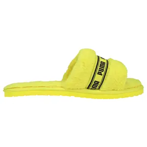 PUMA Womens Fluff Slide Casual Sandals Casual - Yellow