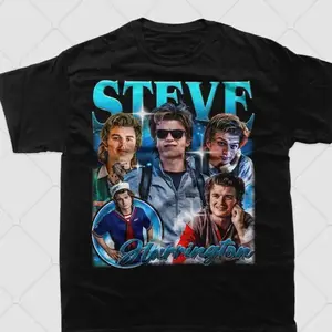 Steve Harringtonnn Vintage Bootleg T-Shirt, ST T-shirt, TV Series, Gift For Women and Man Unisex T-Shirt