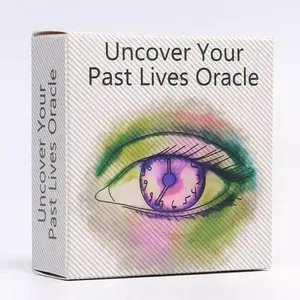 Unlock the Secrets of Your Soul's Journey, Tarot Oracle Card Game, a Tool That Can Help a Person Detect The Types of Past Lives That Lie Under Phobias, Fears, Relationship issues, And Other Concerns outdoorfun