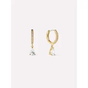 Delicate Huggie Hoops - Elise