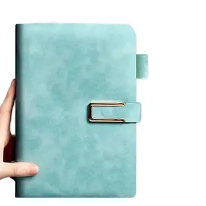 Vintage Leather Bound A5 Notebook with Soft Cover Personalized for Business Meetings & University Life Waterproof File Organizer Stationery Office Supplies