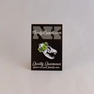 Proud to the Bone Fox Skull Pride Enamel Pins