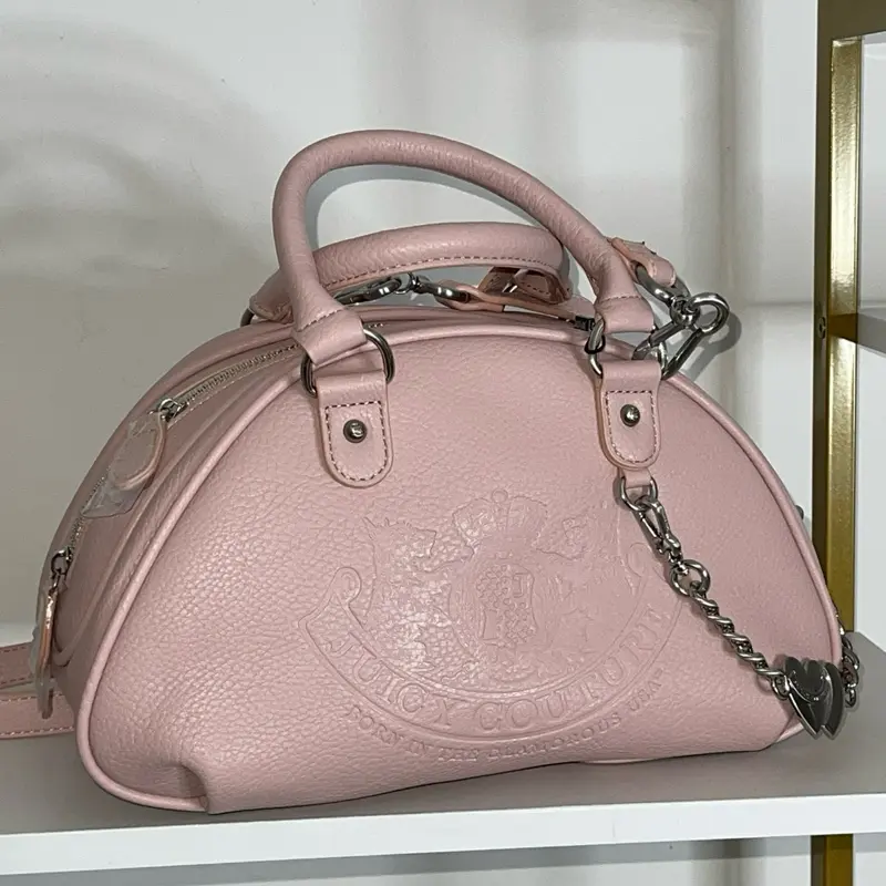 Juicy Couture Scotties UK Pink Bowler Handbag