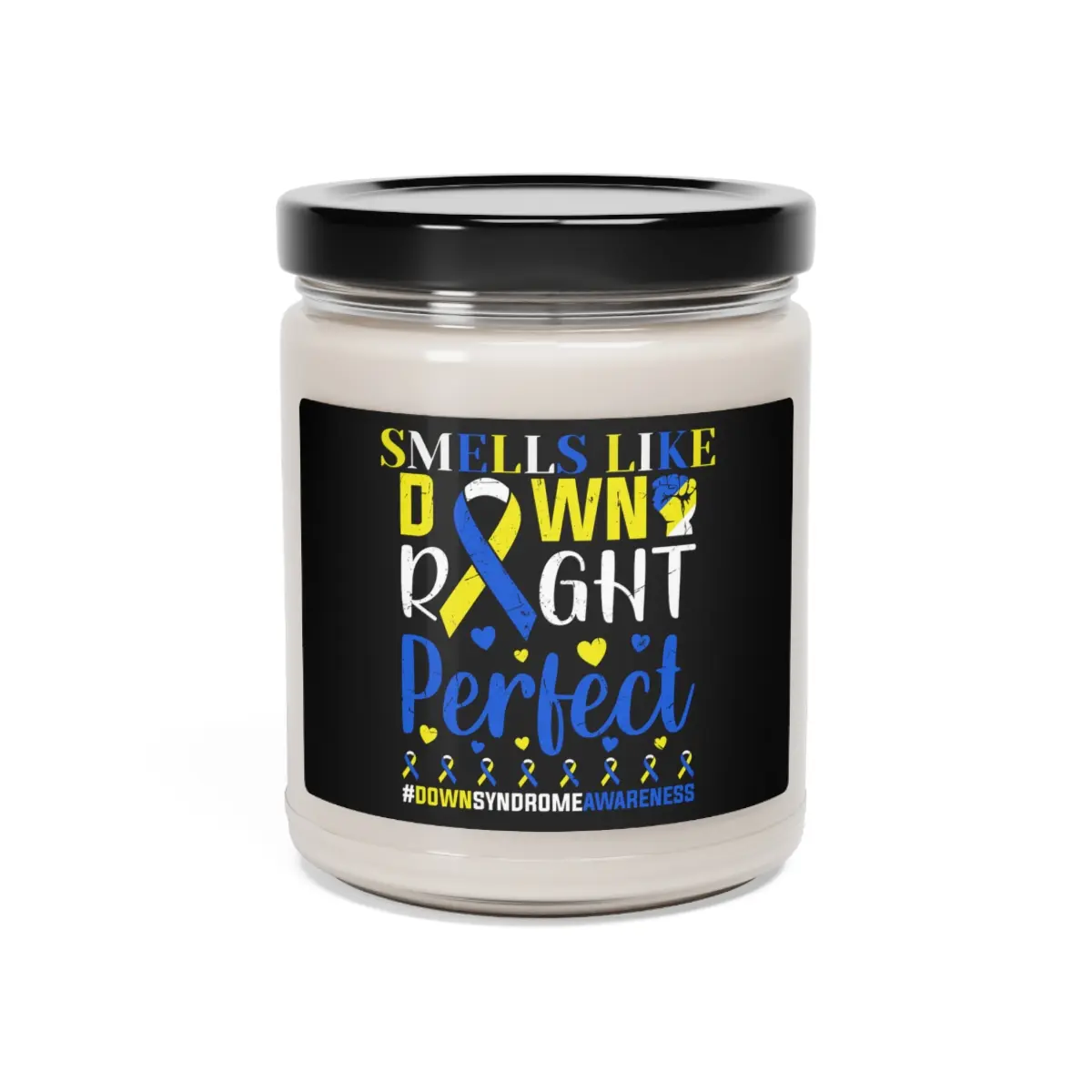 World Down Syndrome Day Soy Scented Candles, Inspirational Inclusion Gift For Mom, March 21 Celebrate Extra Chromosome Awareness Month