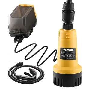 VEVOR Cordless Submersible Water Transfer Pump, 528GPH, Portable Sump Pump with G3/4" Garden Hose, Compatible with Dewalt 20V MAX Battery (No Battery), Electric Utility Pump for Pool, Garden, Pond