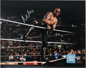 Carmelo Hayes WWE Autographed 8" x 10" Smackdown Debut Photograph - Fanatics Authentic Certified