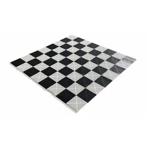 MegaChess Commercial Grade Rollup Chessboard with 8 Inch Squares