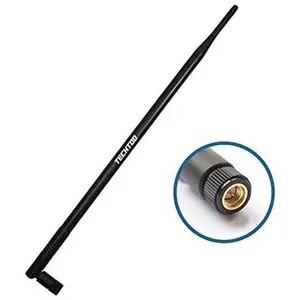9dBi WiFi Antenna with SMA Male Connector Compatible W/Anran Haloview IP Camera & Other   Camera Antenna - 2.4Ghz  Networking Device (SMA-Plug 1Pack)