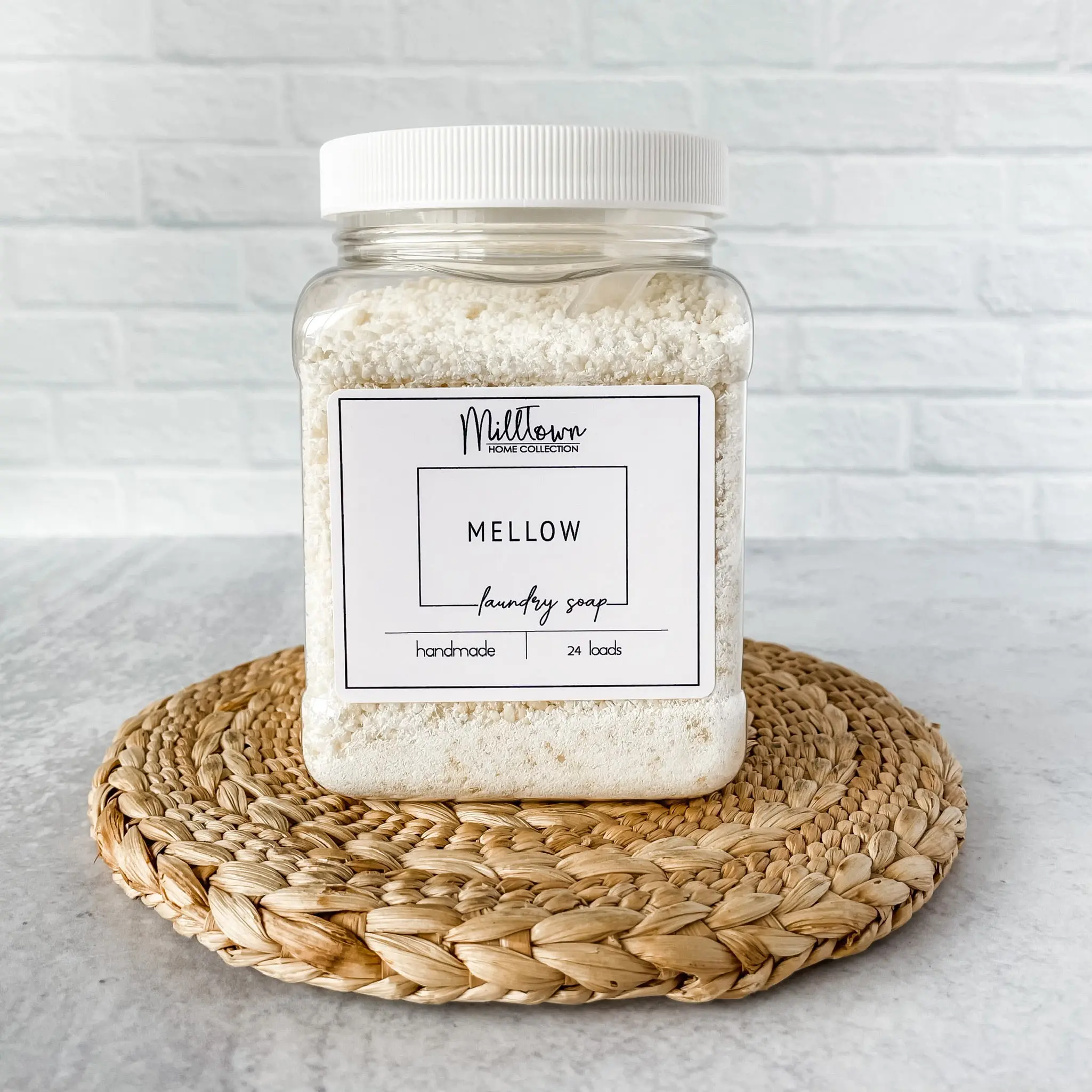 Mellow Laundry Soap-Long-Lasting Freshness & Non-Toxic Clean | 4 Simple Ingredients