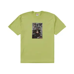 Supreme Lady Pink Tee Neon Green
