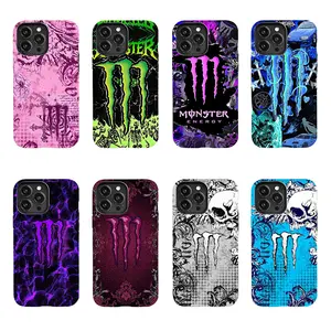 American Retro Y2K "Monster Claw" Phone Case — Suitable for iPhone 17–11 Pro Max/Plus and Samsung Galaxy S23–25
