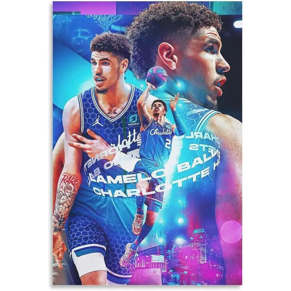 LaMelo Basketball Ball Poster