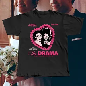 The Drama (2026) Movie Inspired T-Shirt Robert Pattinson, Zendaya, FanArt, Graphic Tee, Cinephile, FilmLover Gift
