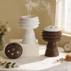 Creative High-Feet Honeycomb Incense Burner, Aromatherapy Scent Diffuser, Resin Craft for Meditation, Dining Room Decor, Living Room Decoration, Yoga Room