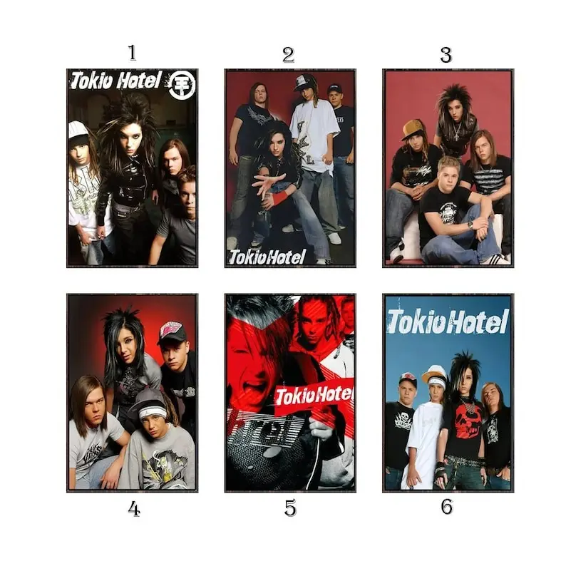 Tokio Hotel Bill Tom Kaulitz Album POSTER