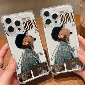 Hot Fashion Singer C-Chris Poster Phone Case Suitable for iPhone 17 16e 16 15 14 13 12 11 Mini Pro Max Air X XR XSMAX 8 7 Plus Anti Fall Transparent Soft Back Cover