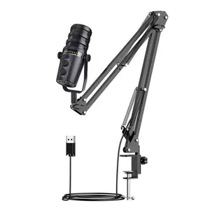 USB/XLR Microphone: All-in-One Dynamic Recording Microphone for Streaming, Gaming & Podcasting