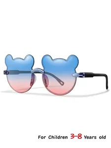 Kids Glasses, Sporty Style PC Frame, Unisex Outdoor Eyewear for All Seasons, Perfect Gift for Birthdays & Holidays