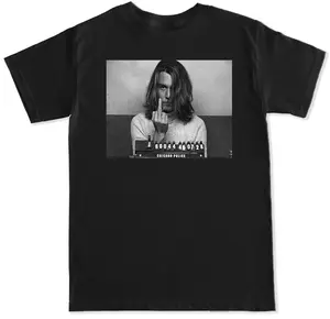 MUGSHOT BLOW MOVIE FILM RETRO CLASSIC DEPP FUNNY SHOW MOB MENS T SHIRT