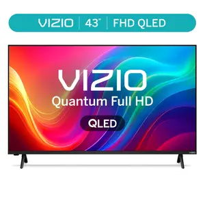 VIZIO 43" Class Quantum Full HD QLED Smart TV (2026 New) - Quantum Dot Tech for Clarity, Vibrant Color, Vivid Contrast, VIZIO OS Access to Favorite Apps, Free Live TV with Free Account